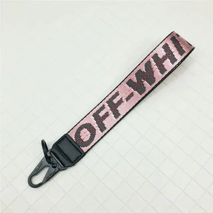 OFF-WHITE Canvas Keychain Lanyard