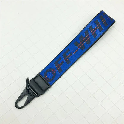 OFF-WHITE Canvas Keychain Lanyard