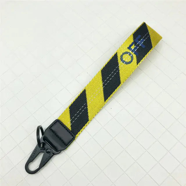 OFF-WHITE Canvas Keychain Lanyard