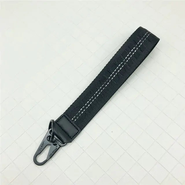 OFF-WHITE Canvas Keychain Lanyard